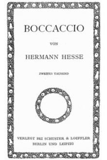 Boccaccio